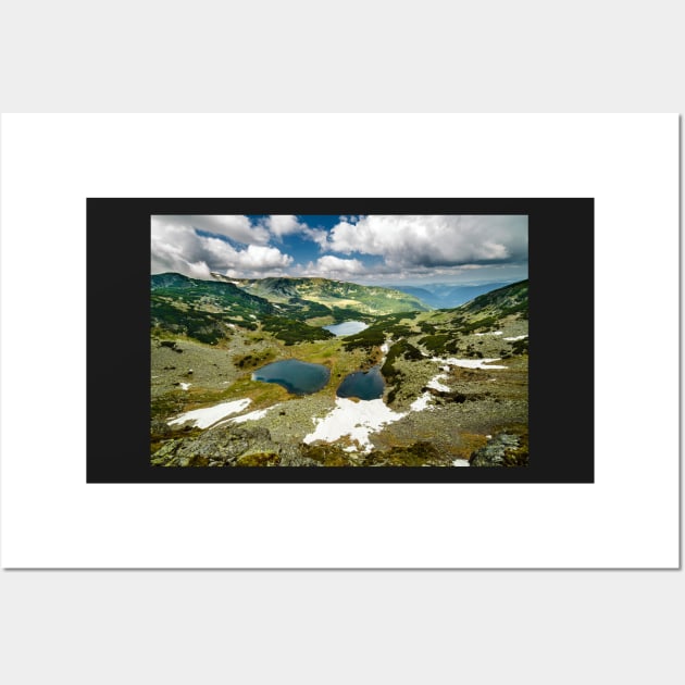 Romanian glacial lakes Wall Art by naturalis